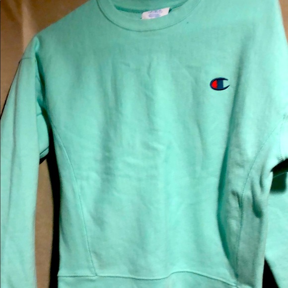 mint champion crewneck